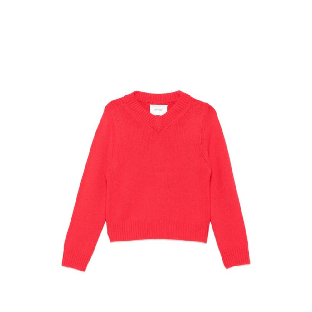 Soft Goat Red Knitwear - Jumpers Women
